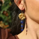 Boucle d'oreilles de la créatrice Atelier Nemari